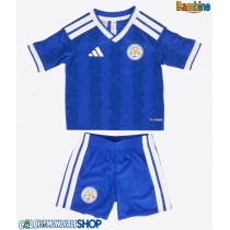 Maglie da calcio Leicester City Prima Maglia Bambino 2026-27 Manica Corta + Pantaloni corti)